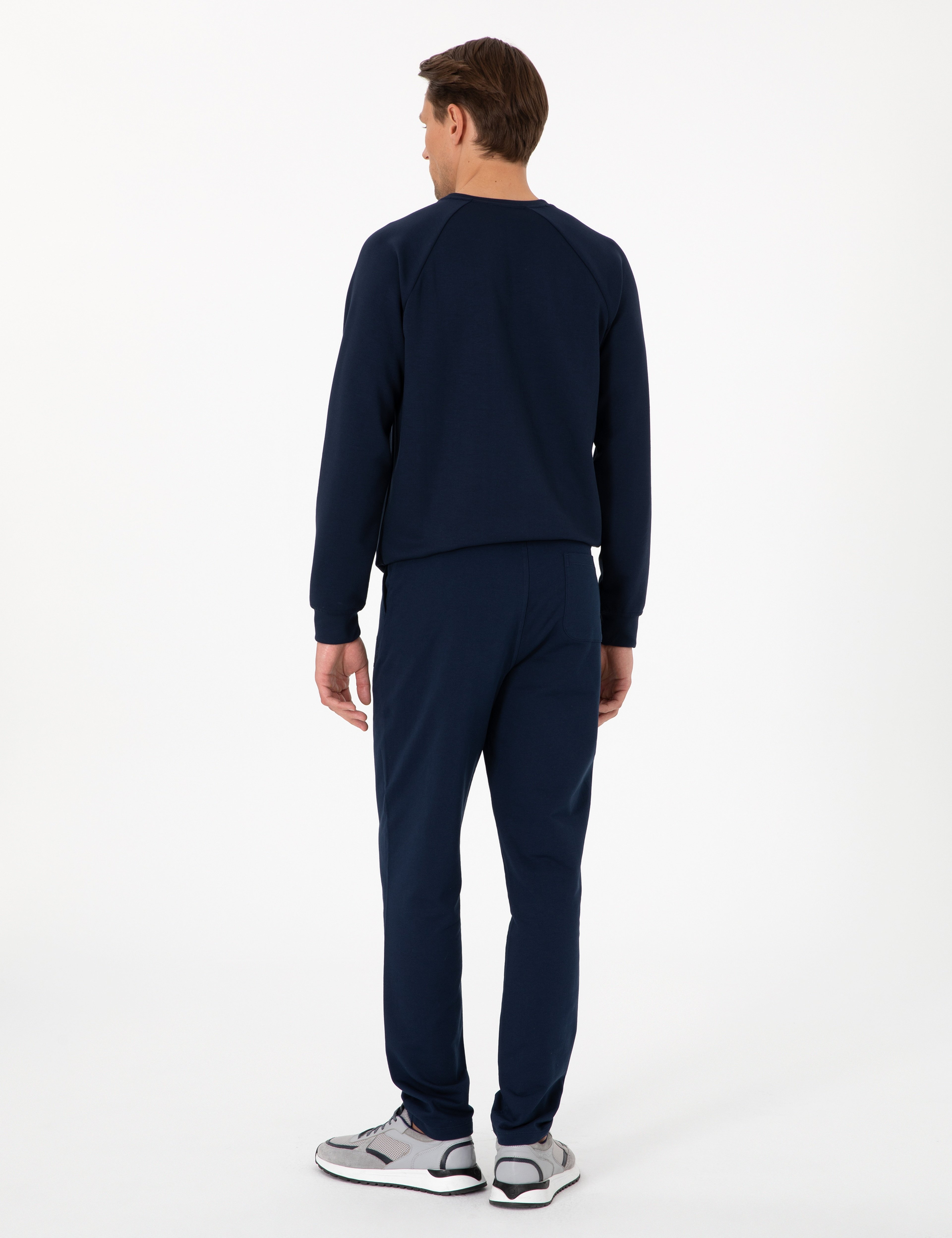 Lacivert Slim Fit Eşofman Altı