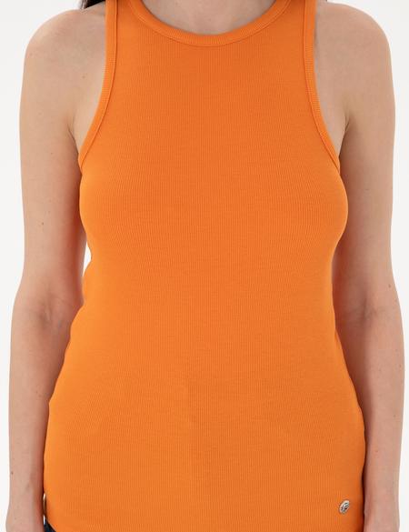 Turuncu Ex. Slim Fit Tişört - 50306947035