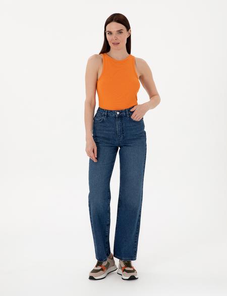 Turuncu Ex. Slim Fit Tişört - 50306947035