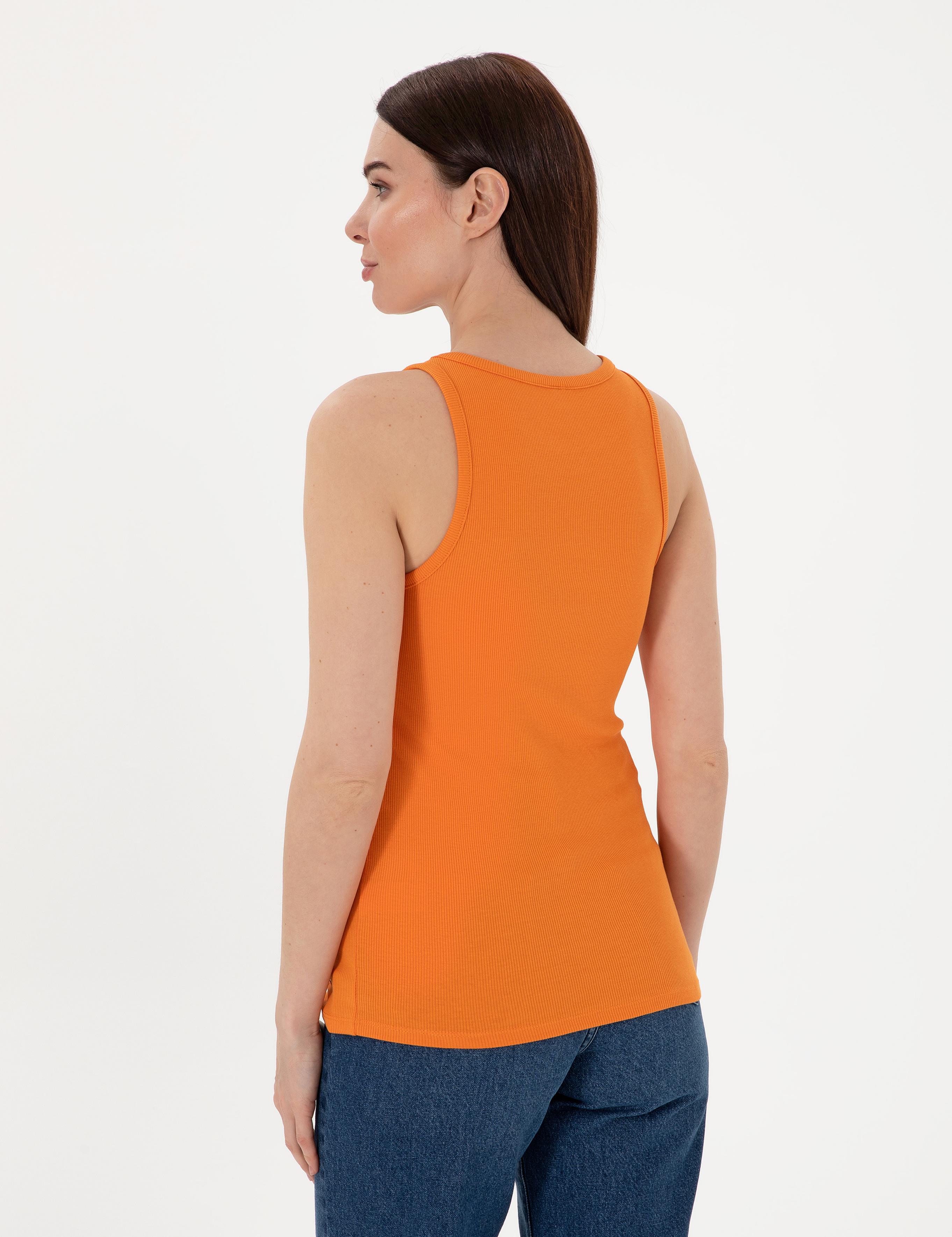 Turuncu Ex. Slim Fit Tişört