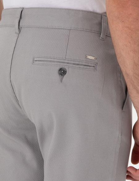 Gri Slim Fit Kanvas Pantolon - 50308077173
