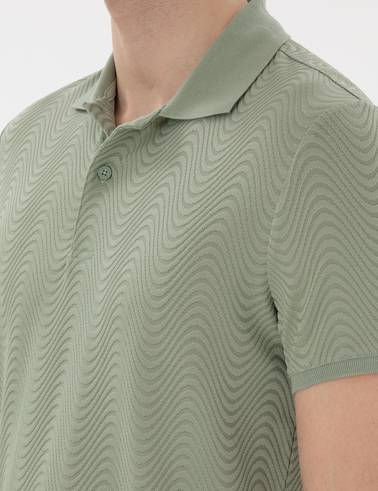 Çağla Slim Fit Polo Yaka Tişört