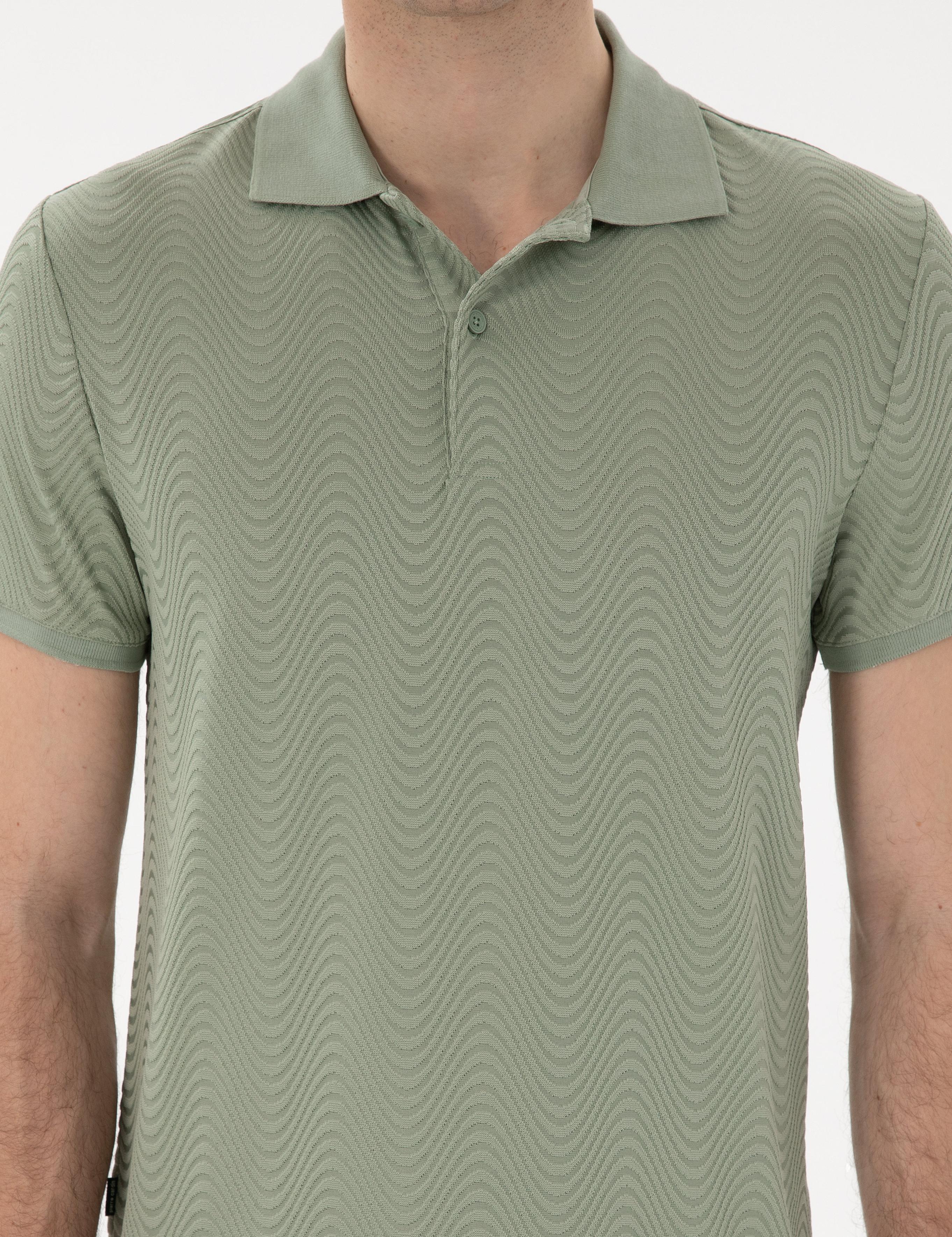 Çağla Slim Fit Polo Yaka Tişört