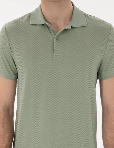 Çağla Slim Fit Polo Yaka Tişört