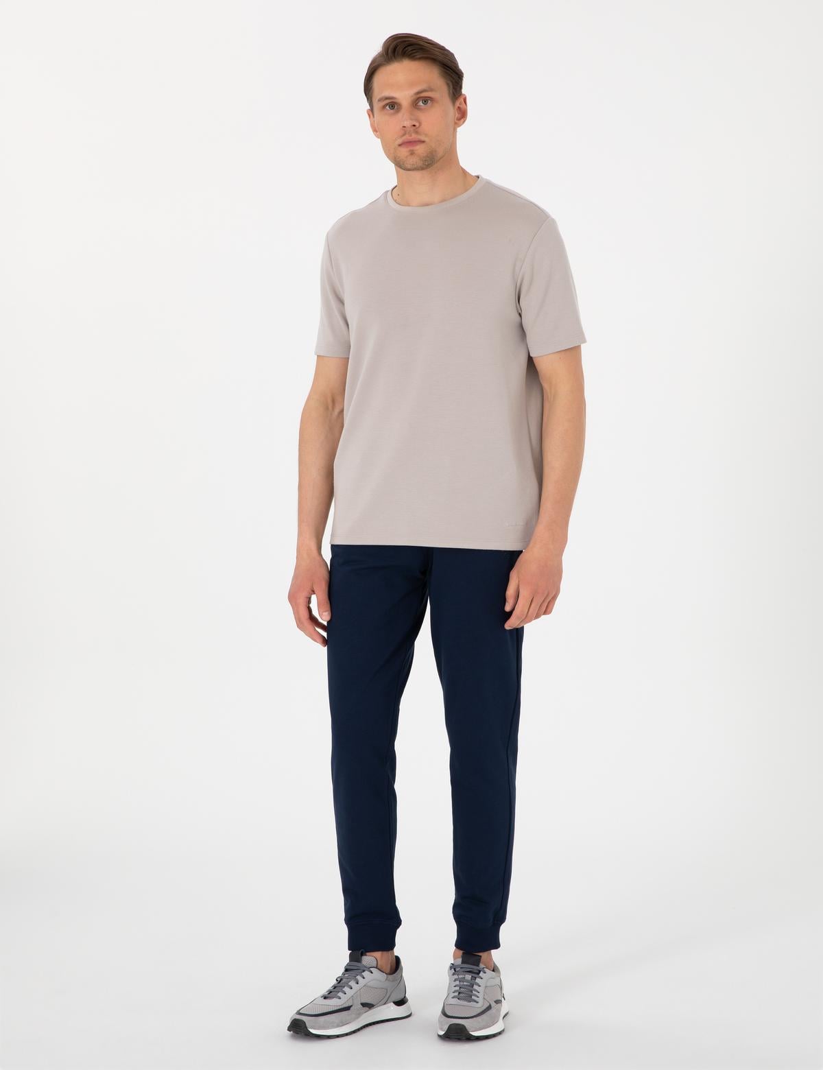 Lacivert Slim Fit Eşofman Altı
