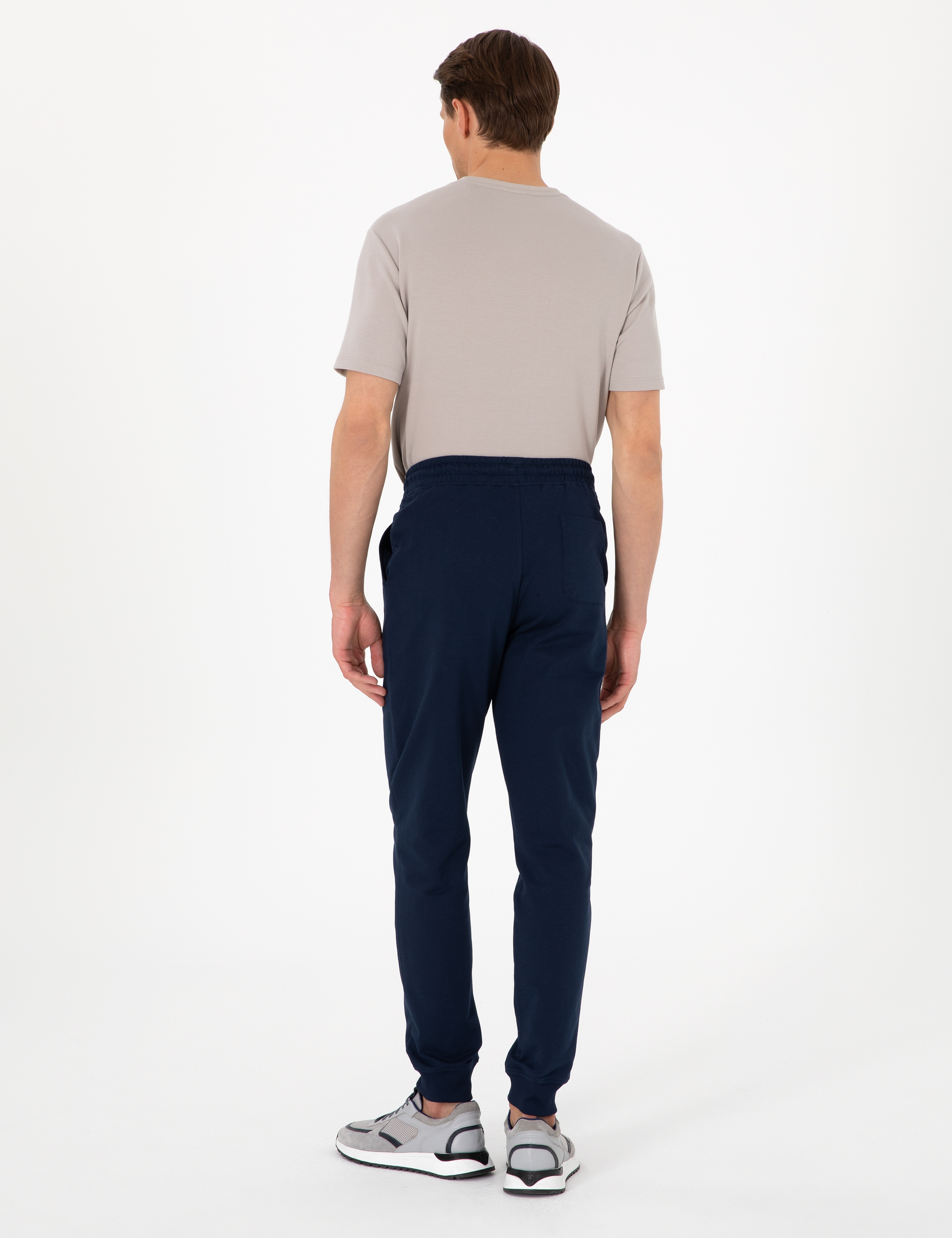 Lacivert Slim Fit Eşofman Altı