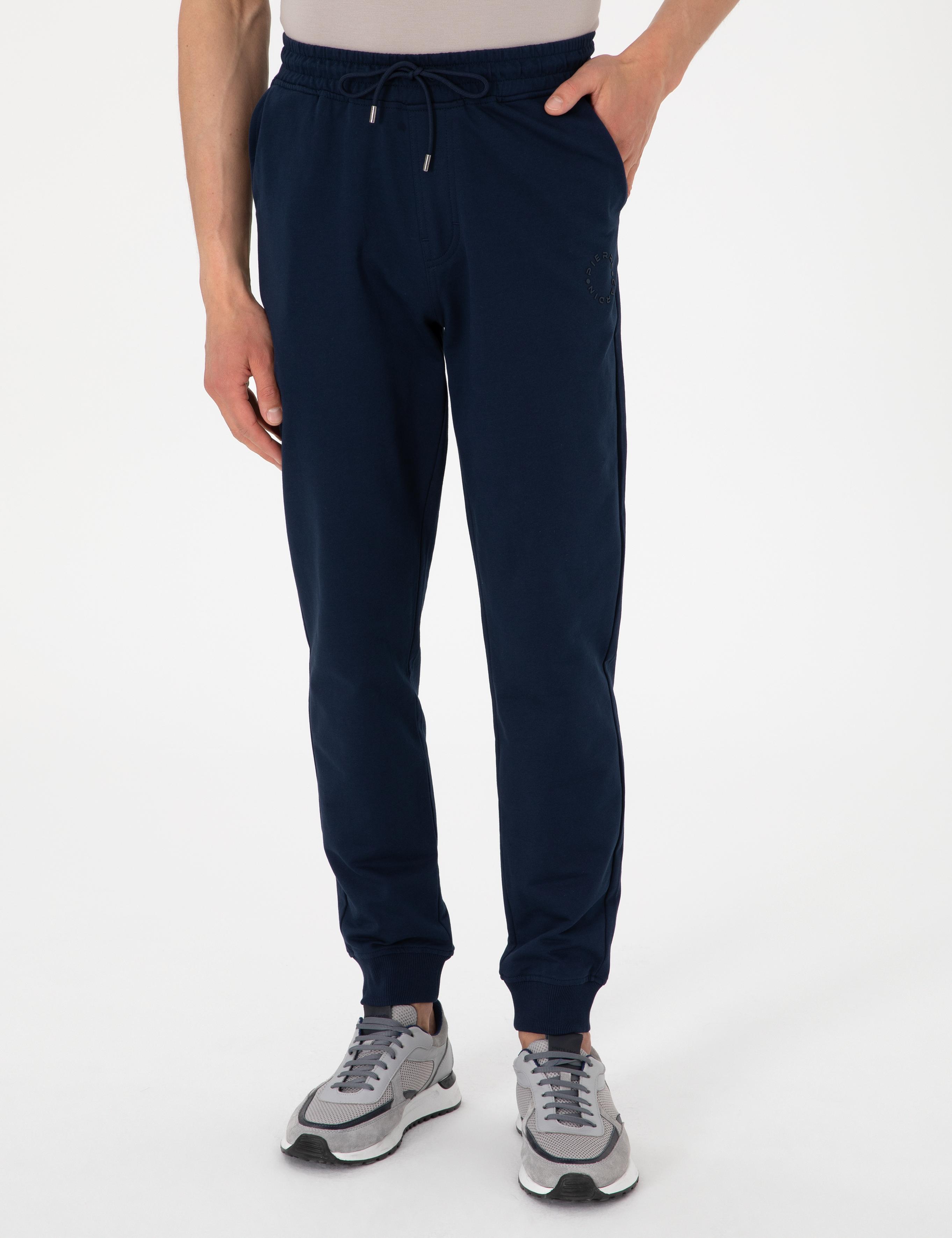 Lacivert Slim Fit Eşofman Altı