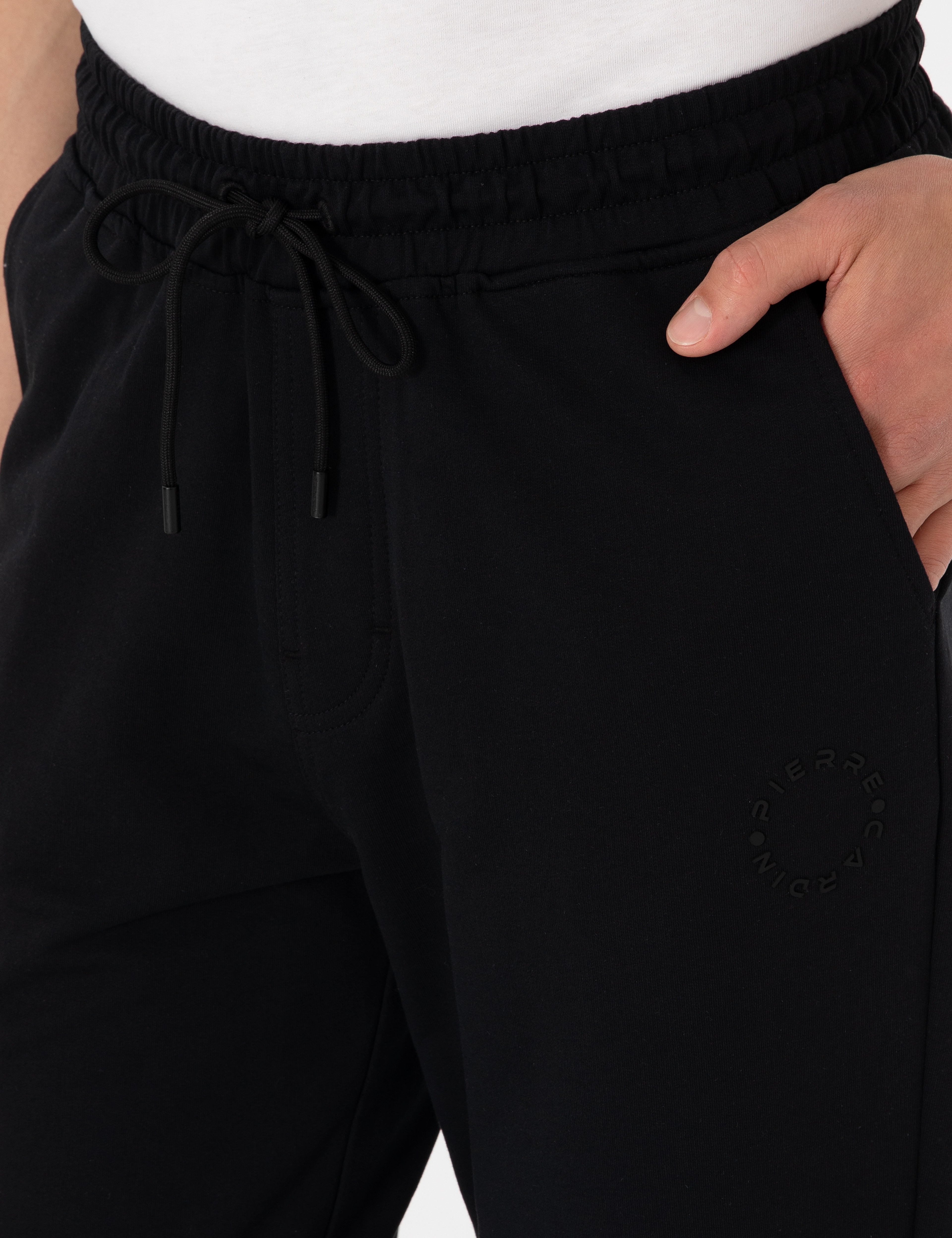 Siyah Slim Fit Eşofman Altı