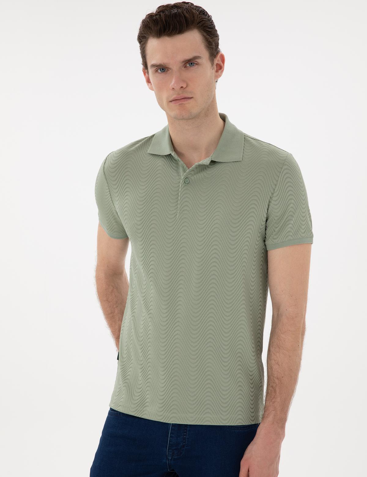 Çağla Slim Fit Polo Yaka Tişört - 50310233020
