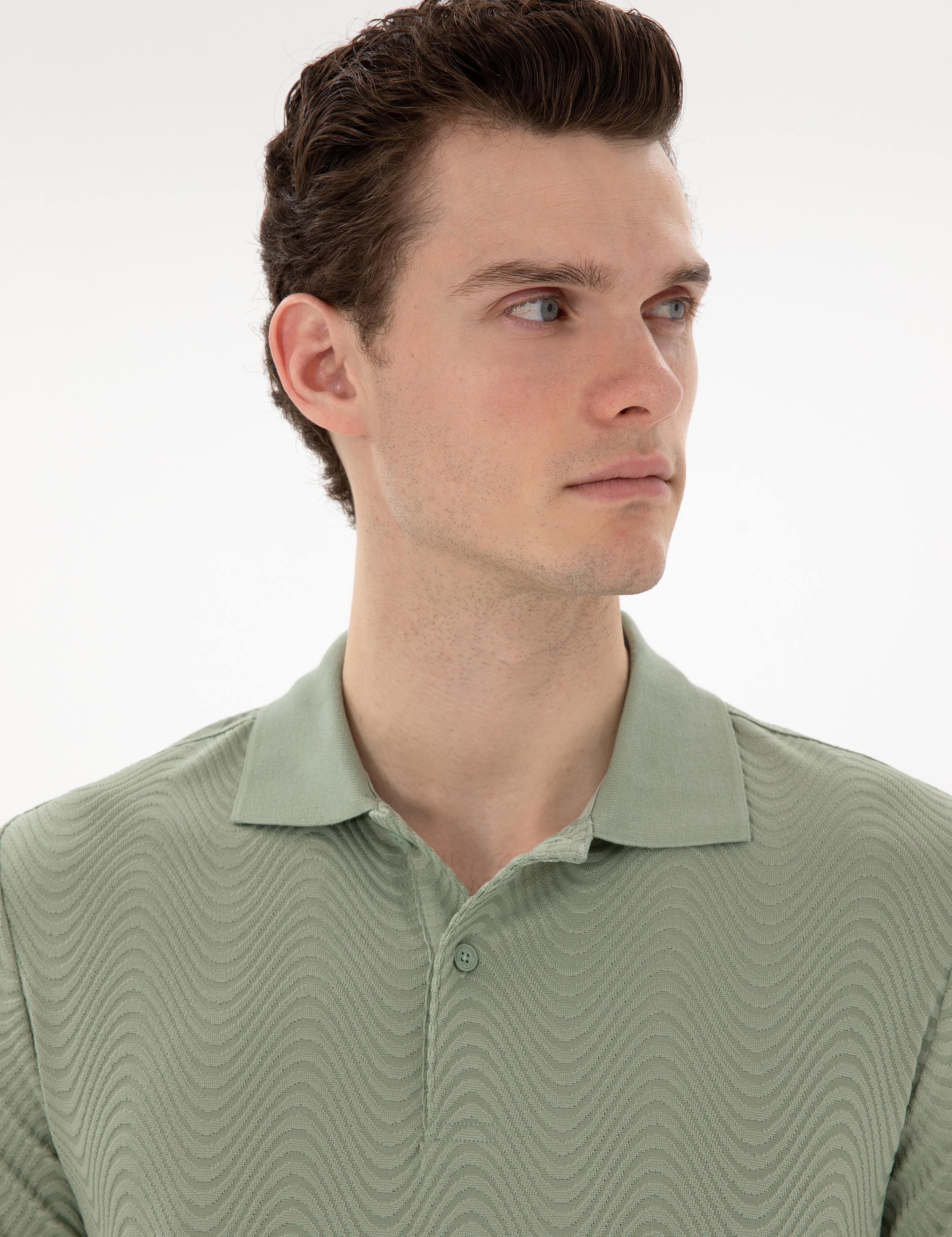 Çağla Slim Fit Polo Yaka Tişört