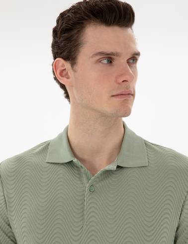 Çağla Slim Fit Polo Yaka Tişört