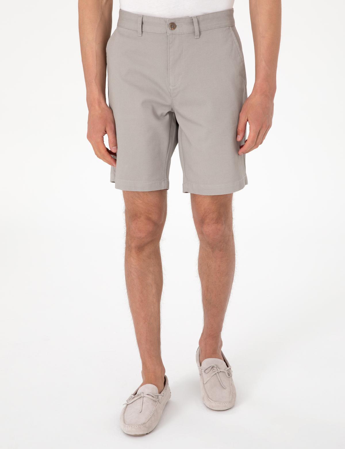 Taş Slim Fit Dokuma Şort - 50308112006