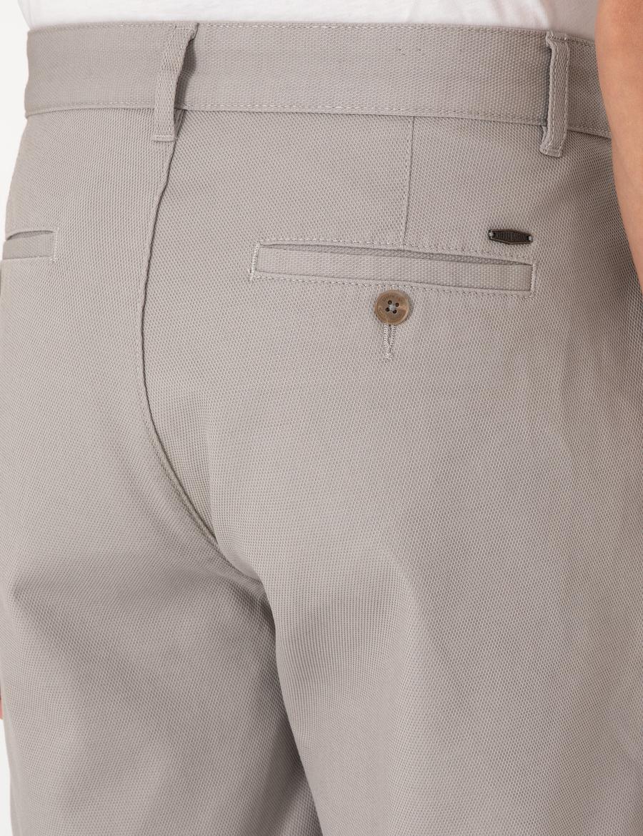 Taş Slim Fit Dokuma Şort