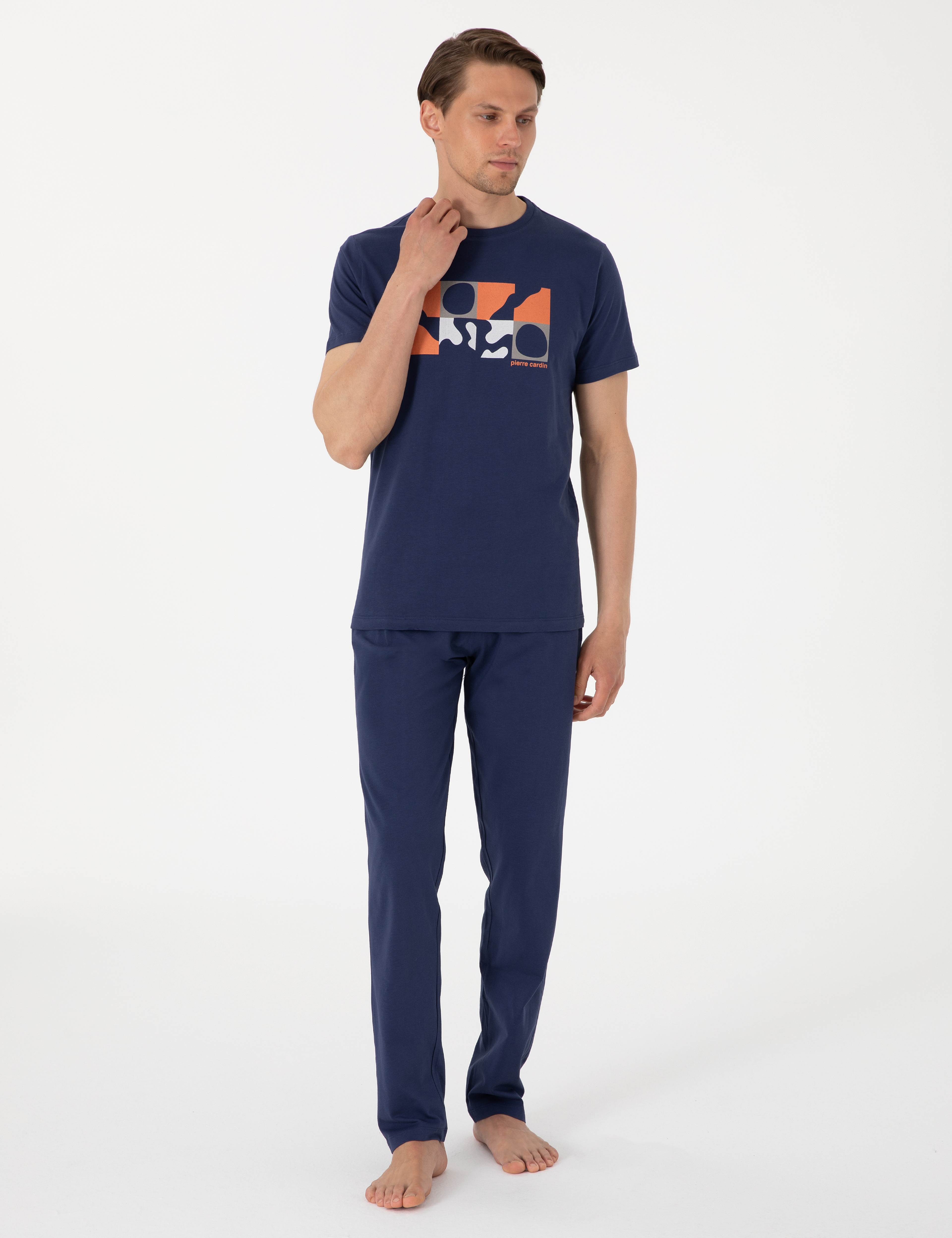 Mavi Kısakol Pijama Takımı - Image 4