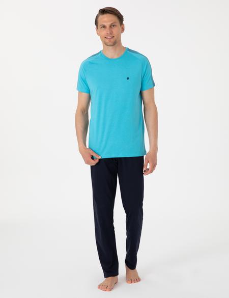 Mavi Kısakol Pijama Takımı - 50314418018