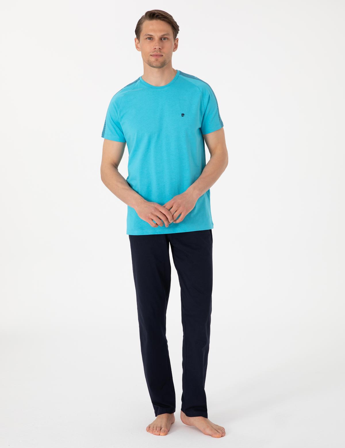 Mavi Kısakol Pijama Takımı - 50314418018