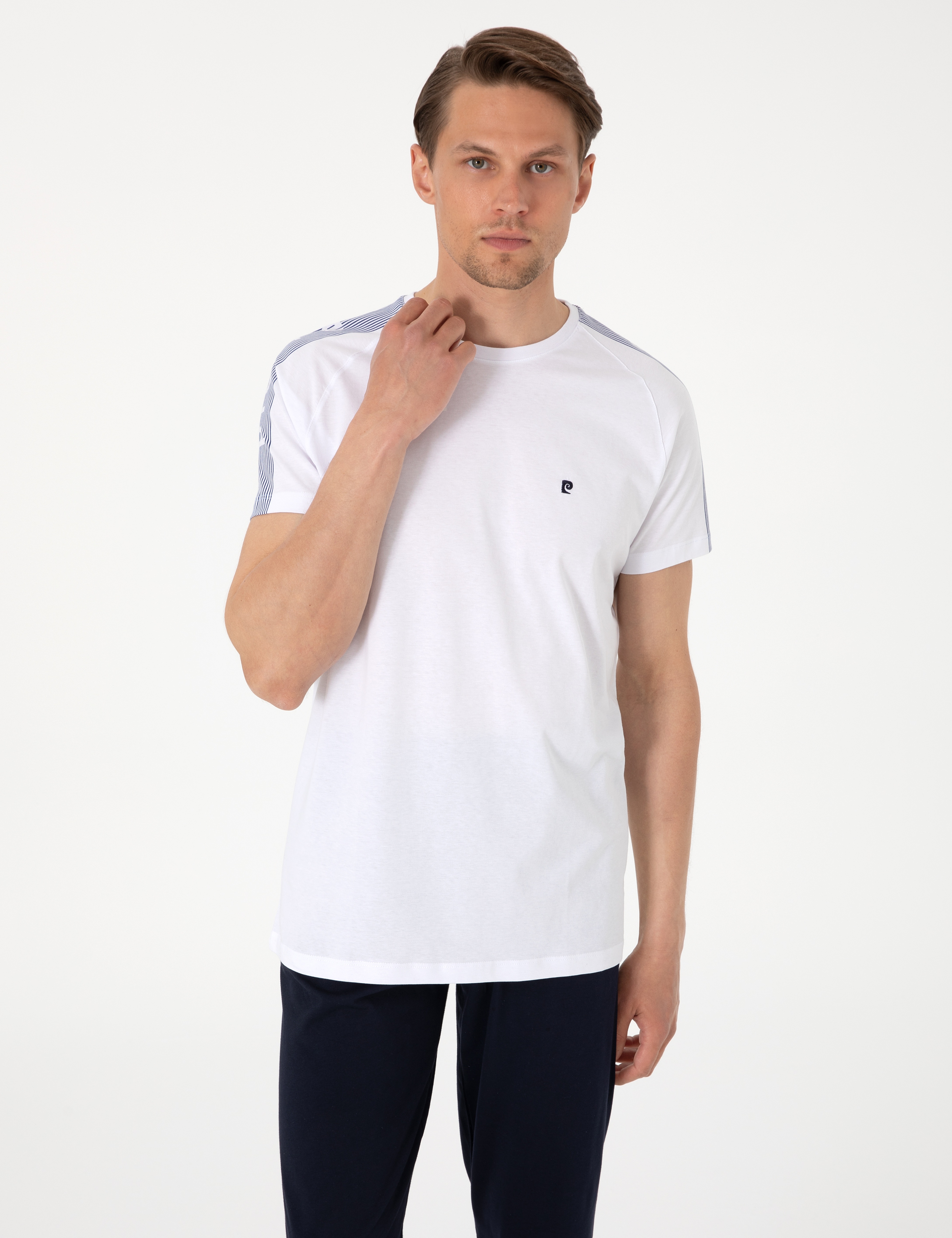 Beyaz Kısakol Pijama Takımı - Image 3