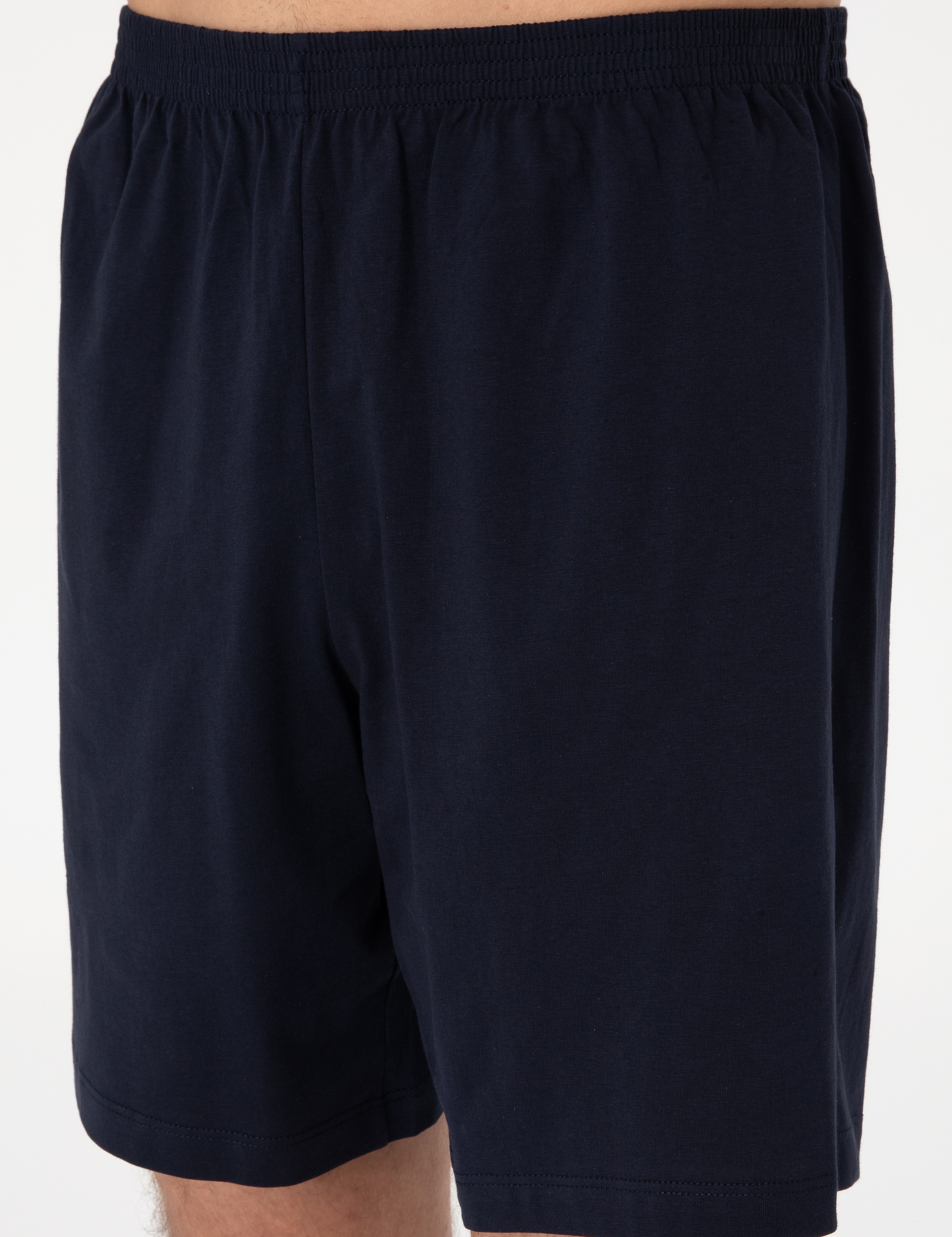 Kahverengi Kısakol 3'lü Jakarlı Pijama Takımı - Image 7