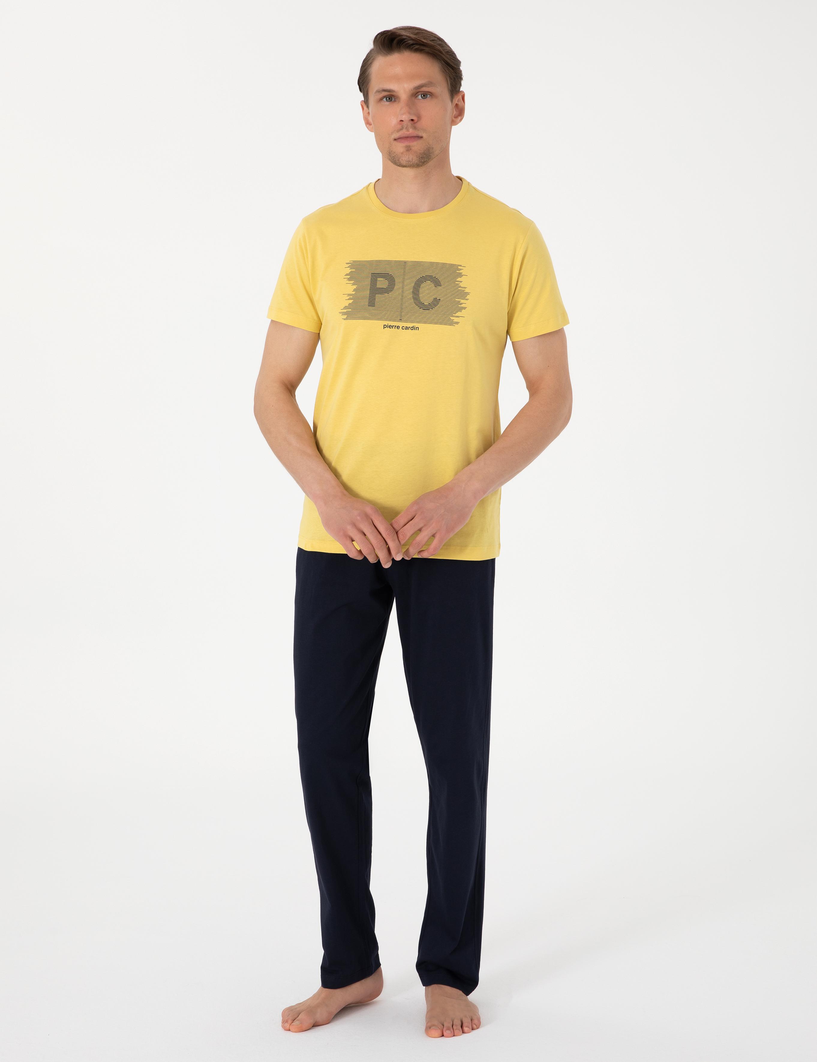 Sarı Kısakol Pijama Takımı