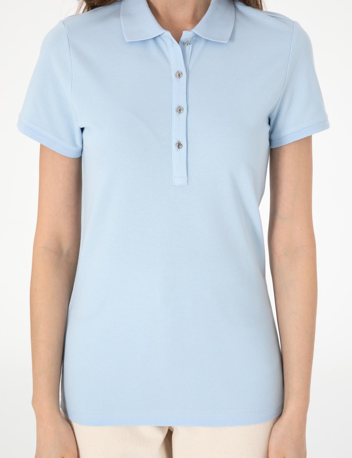 Mavi Regular Fit Pamuklu Polo Yaka Basic Tişört - 50305776063