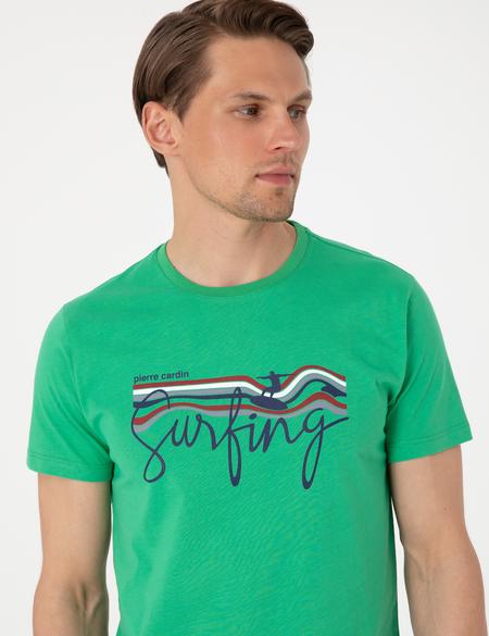 Yeşil Kısakol Şortlu Pijama Takımı - 50314387005