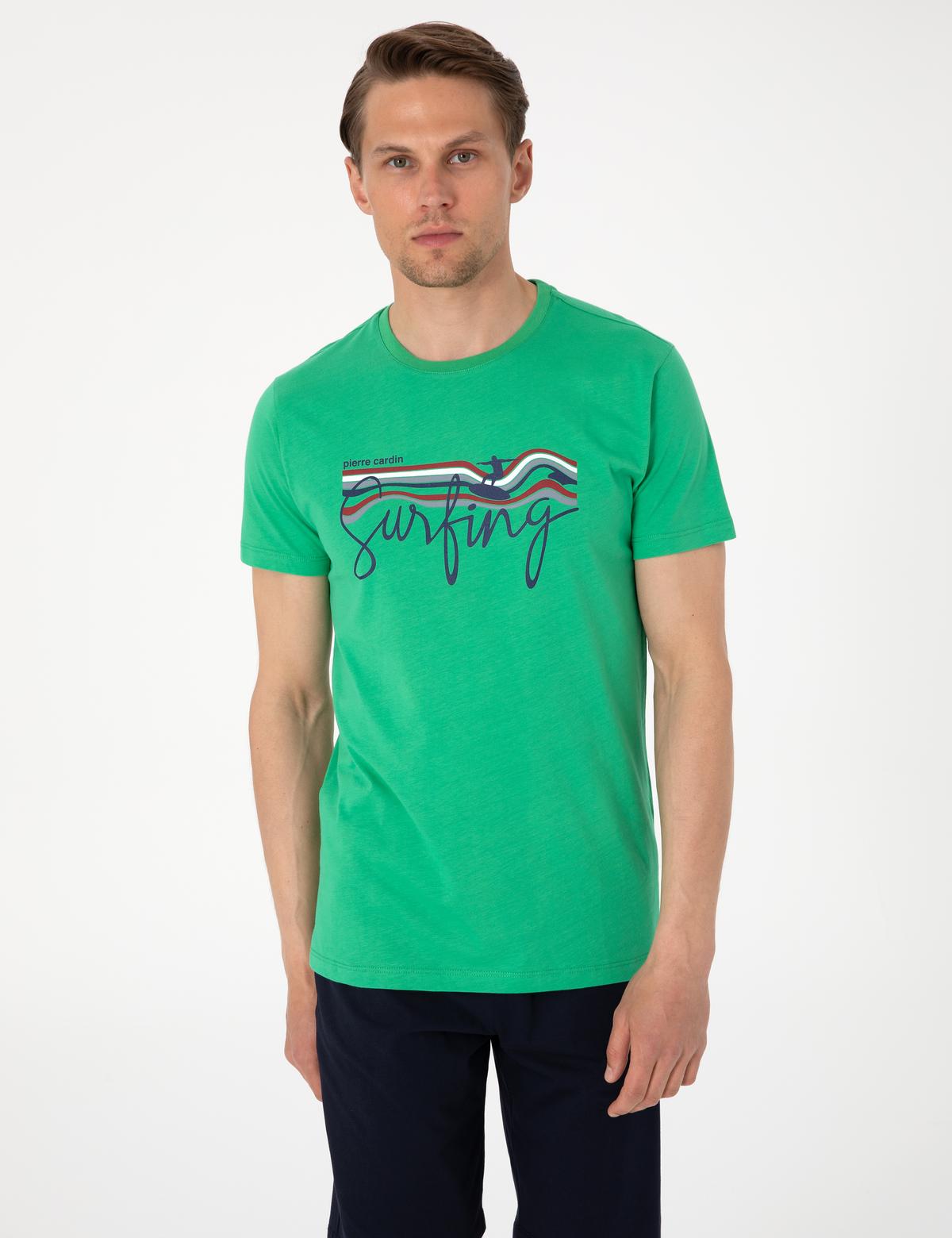 Yeşil Kısakol Şortlu Pijama Takımı - 50314387005