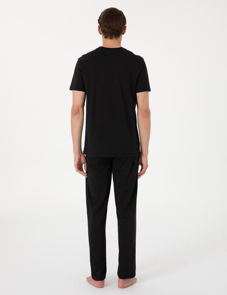 Siyah Kısakol Pijama Takımı - 50314415009