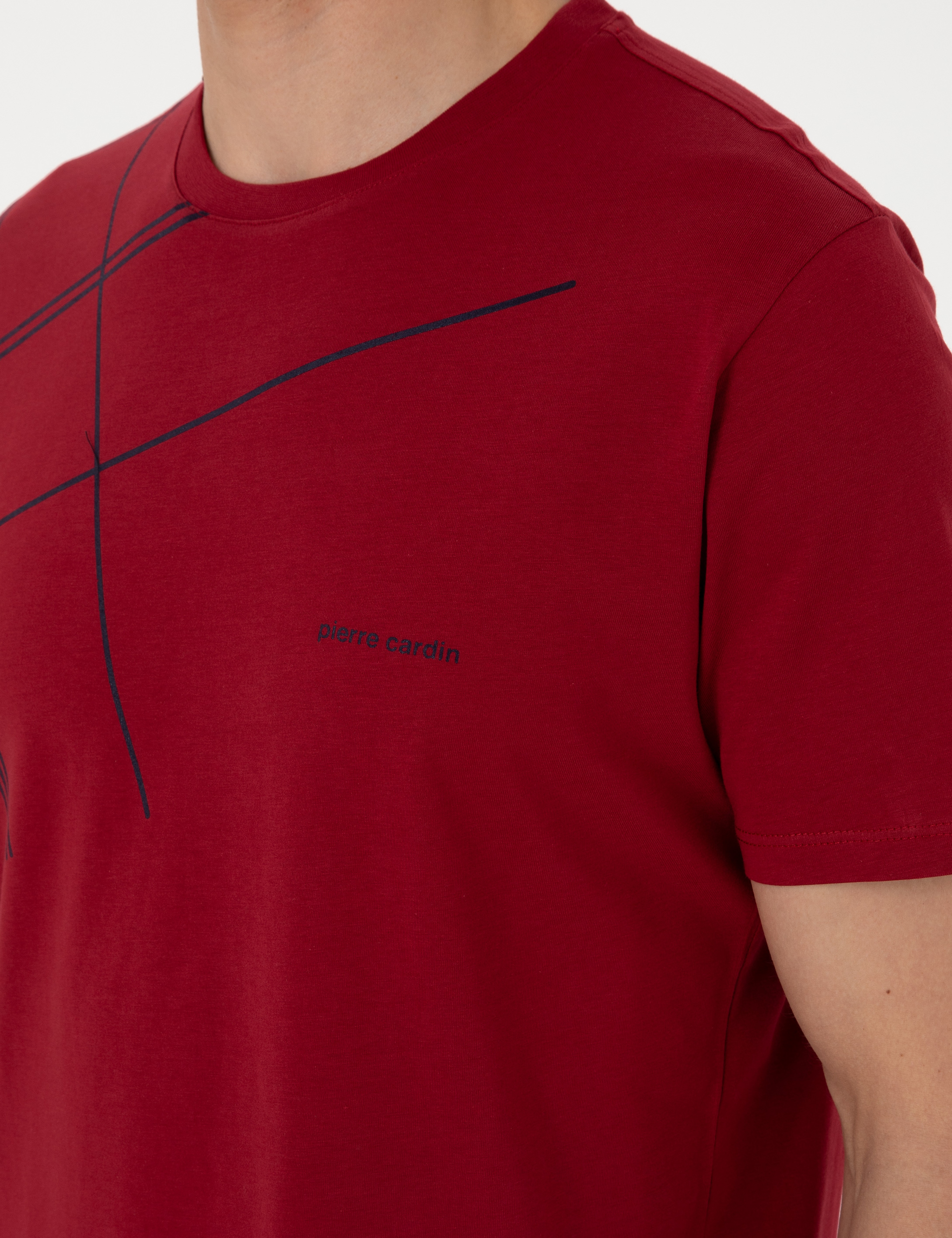 Bordo Kısakol Pijama Takımı - Image 7