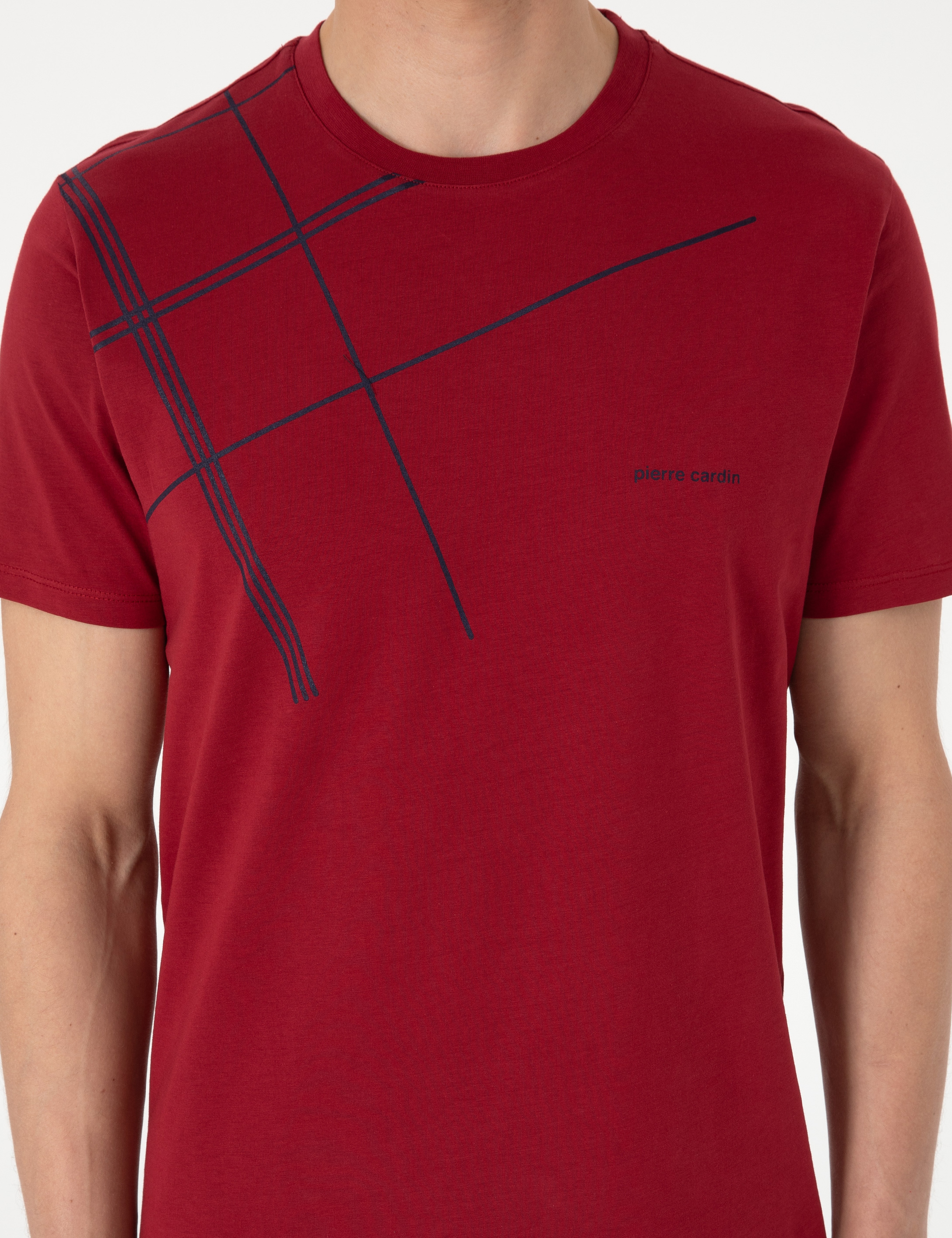 Bordo Kısakol Pijama Takımı - Image 6