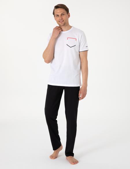 Beyaz Kısakol Pijama Takımı - 50314416001
