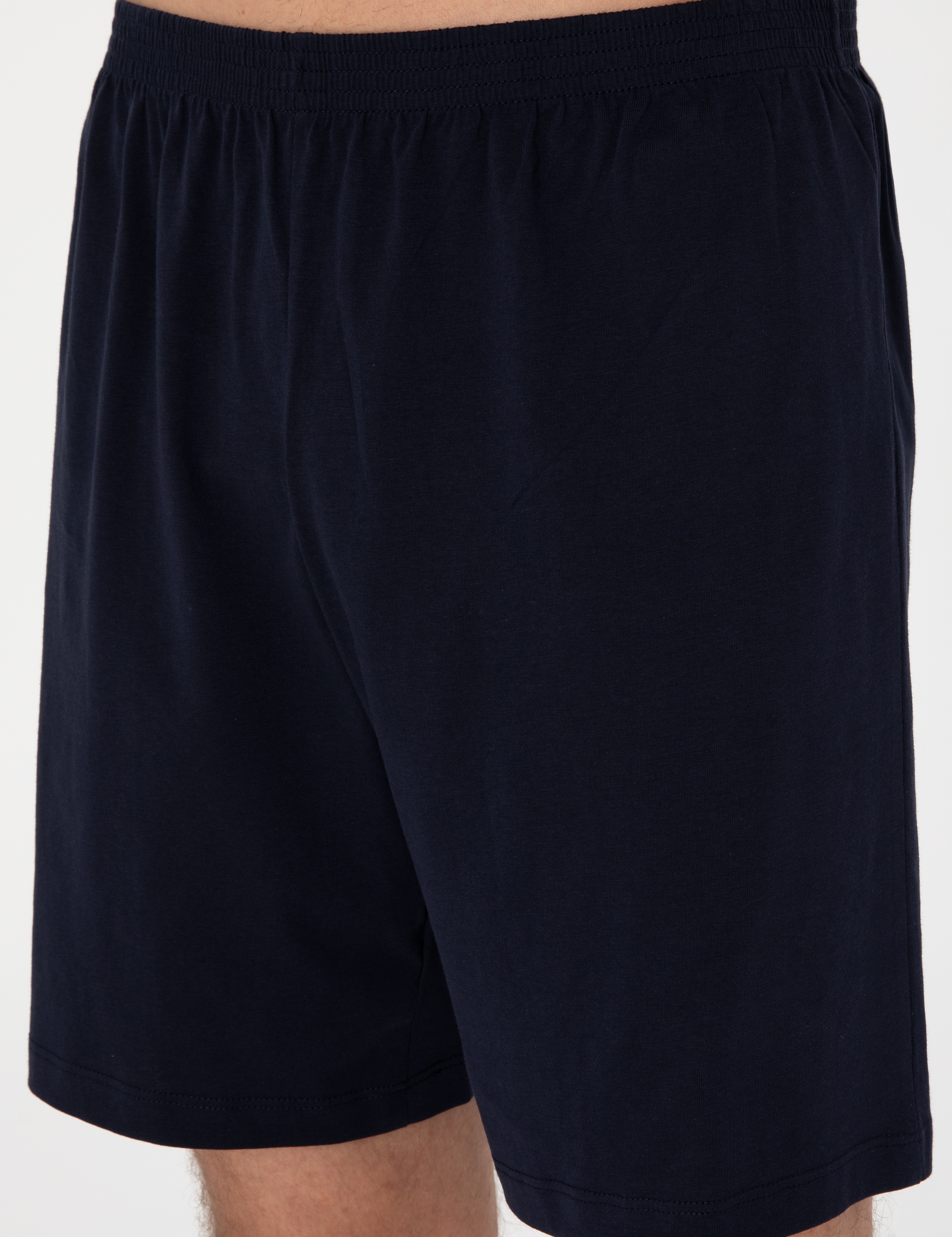Yeşil Kısakol 3'lü Jakarlı Pijama Takımı - Image 7