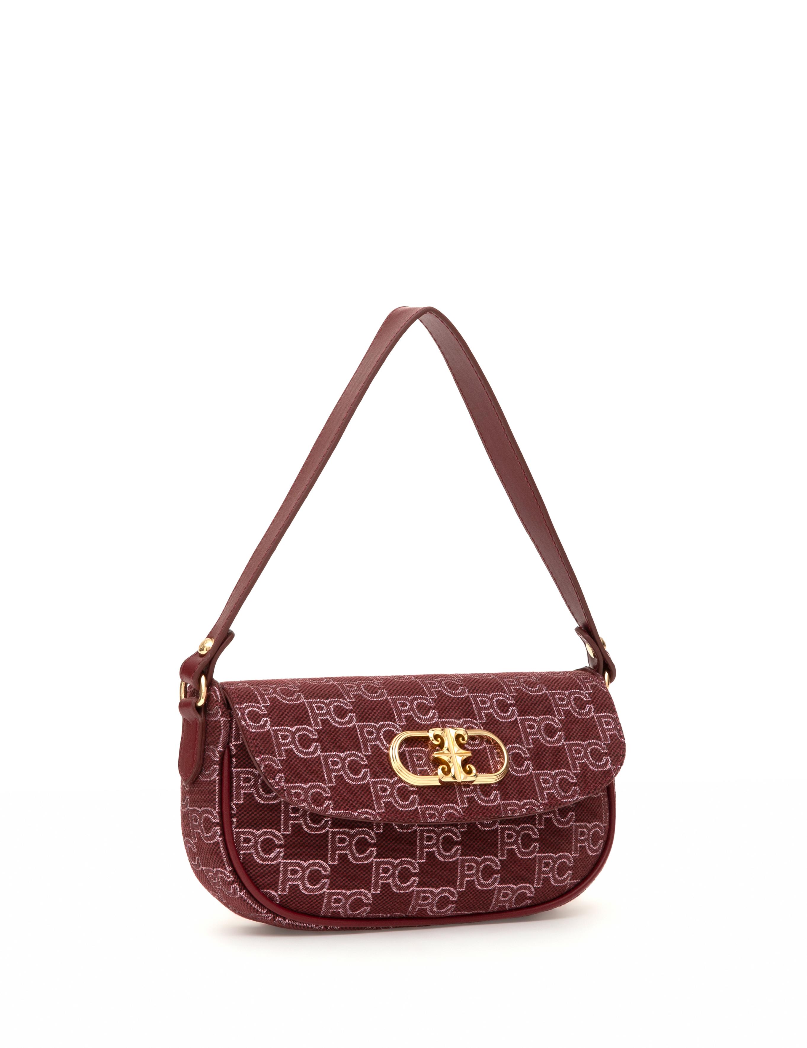 Bordo Omuz Çantası