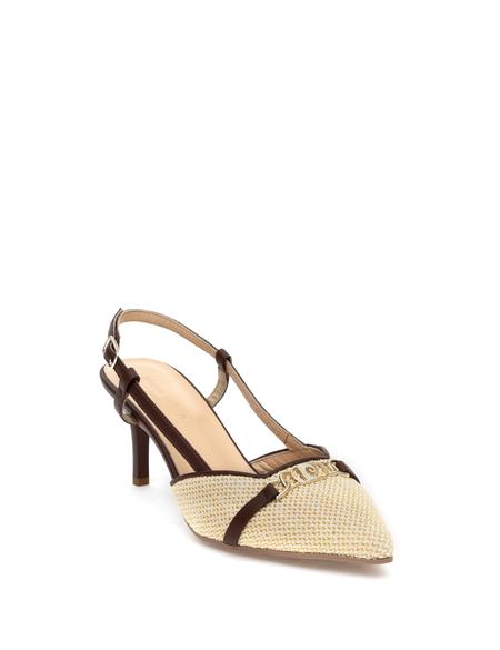 Bej Topuklu Ayakkabı - 50305165017