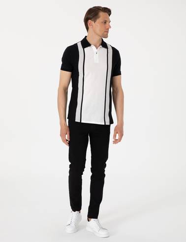 Siyah Slim Fit Tişört