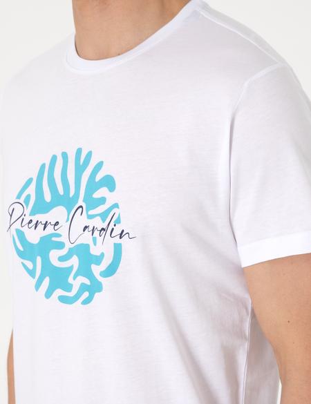 Beyaz Kısakol Şortlu Pijama Takımı - 50314388005