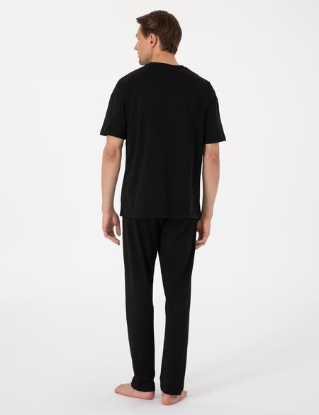 Siyah Kısakol Pijama Takımı - 50314419021