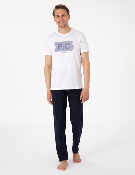 Beyaz Kısakol Pijama Takımı - 50314417023