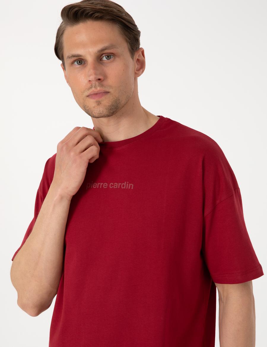 Bordo Kısakol Pijama Takımı