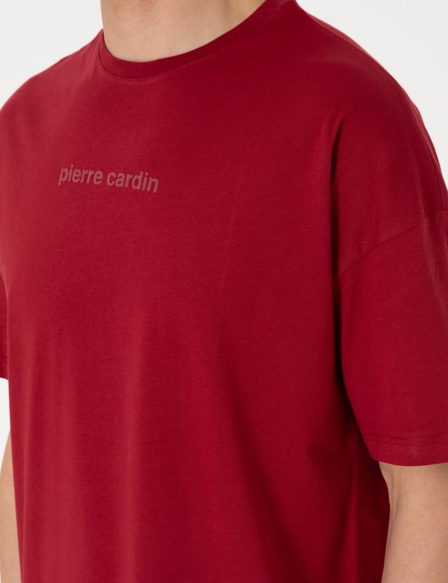 Bordo Kısakol Pijama Takımı