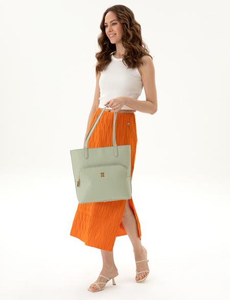 Su Yeşili Omuz Çantası - 50318448005