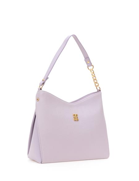 Açık Lila Omuz Çantası - 50318447004