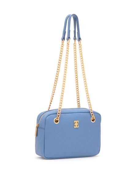 Açık Mavi Omuz Çantası - 50318416003