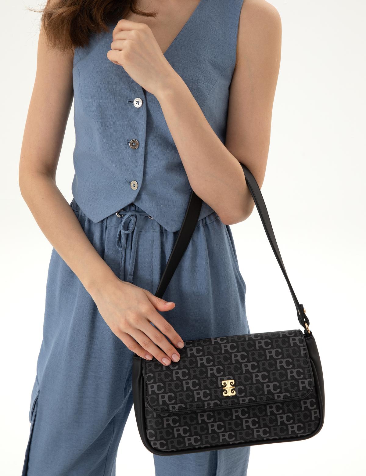 Siyah Omuz Çantası - 50318528001