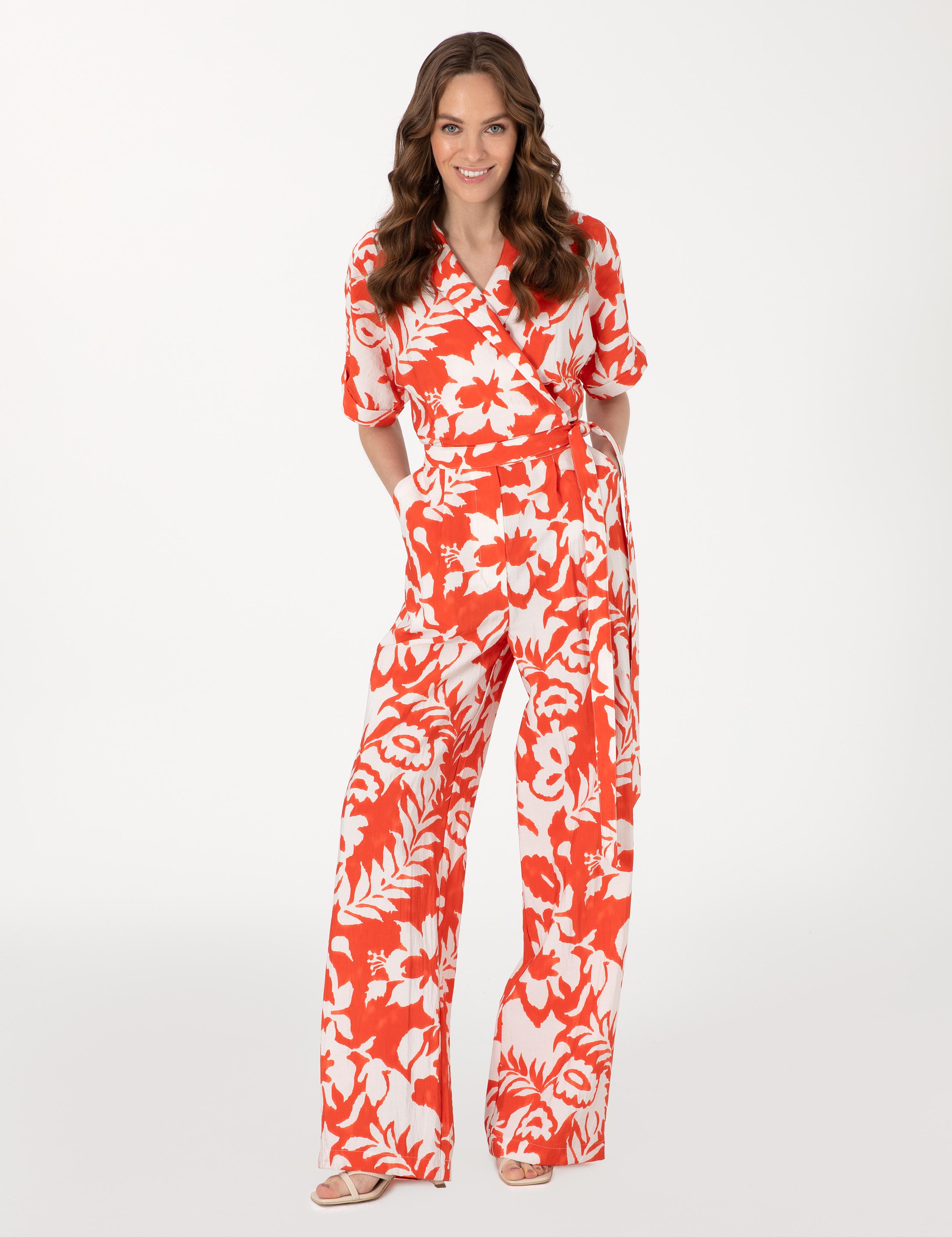 Kırmızı Dokuma Tulum