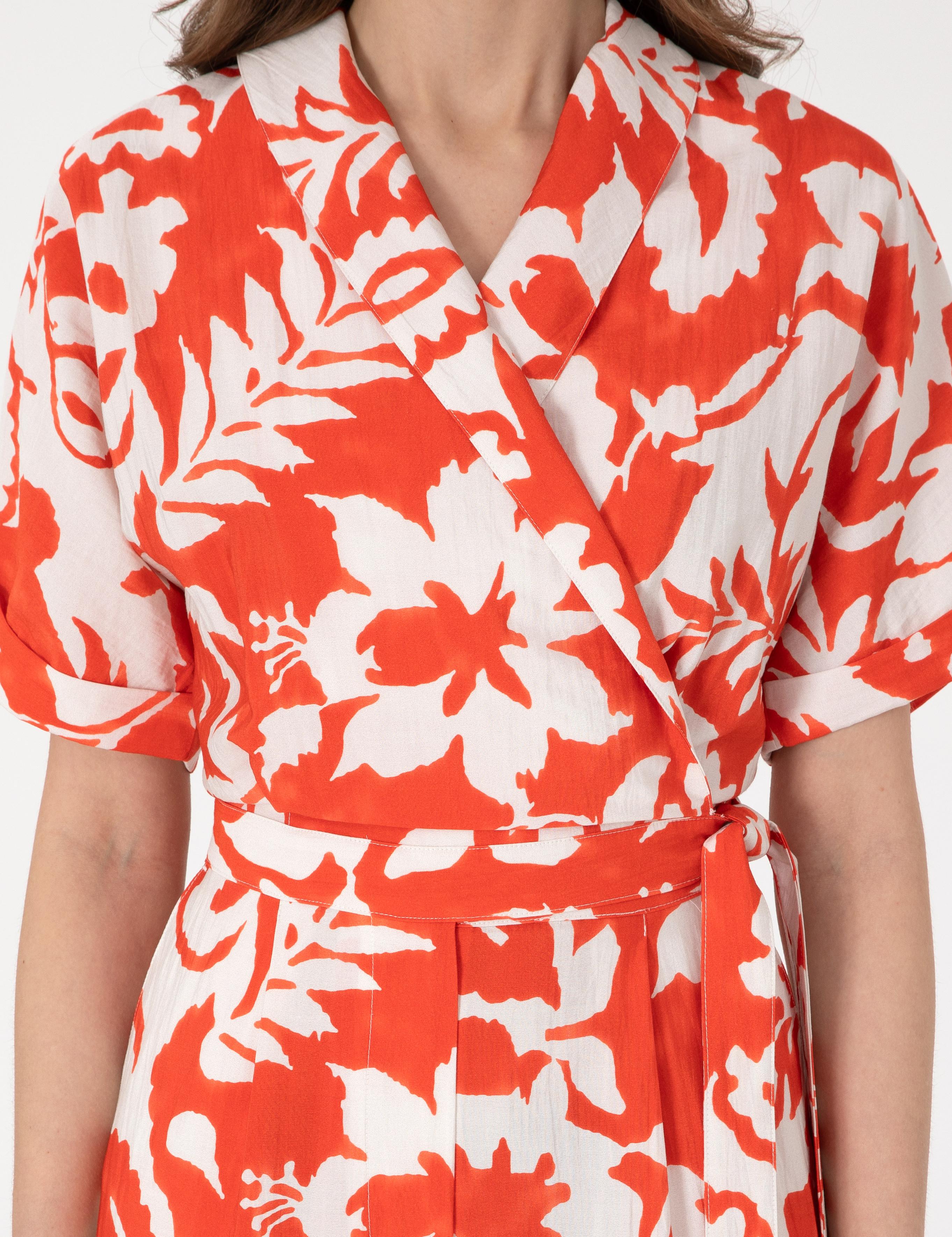 Kırmızı Dokuma Tulum