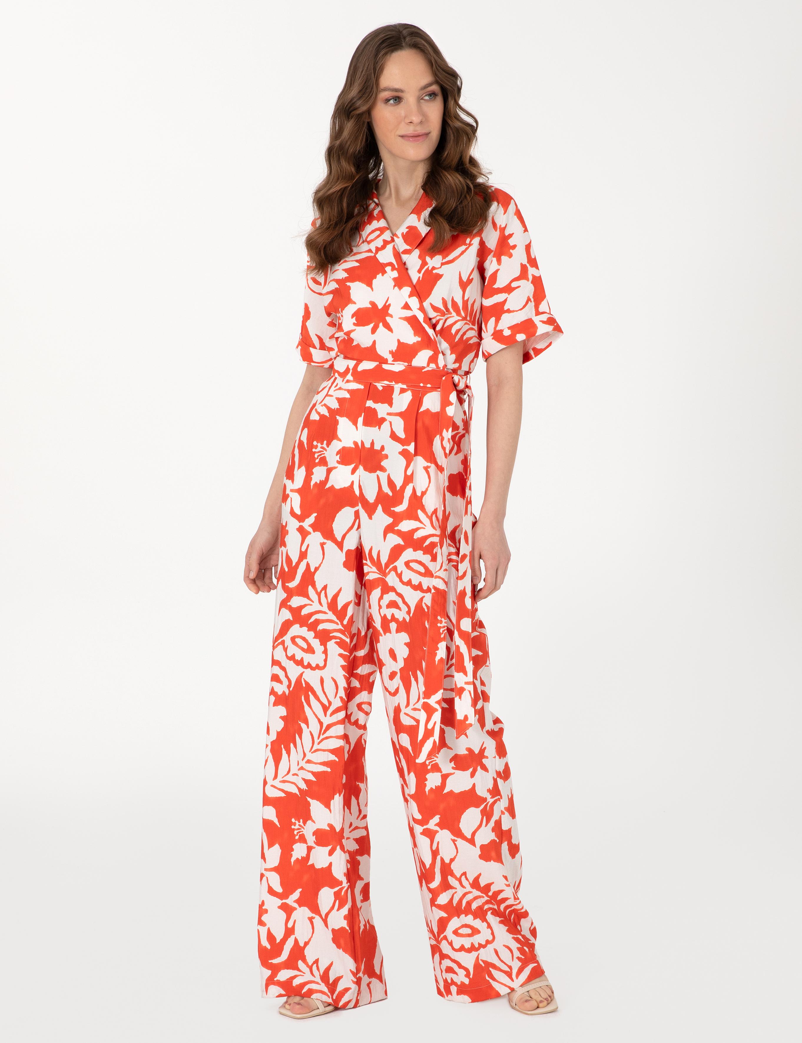 Kırmızı Dokuma Tulum