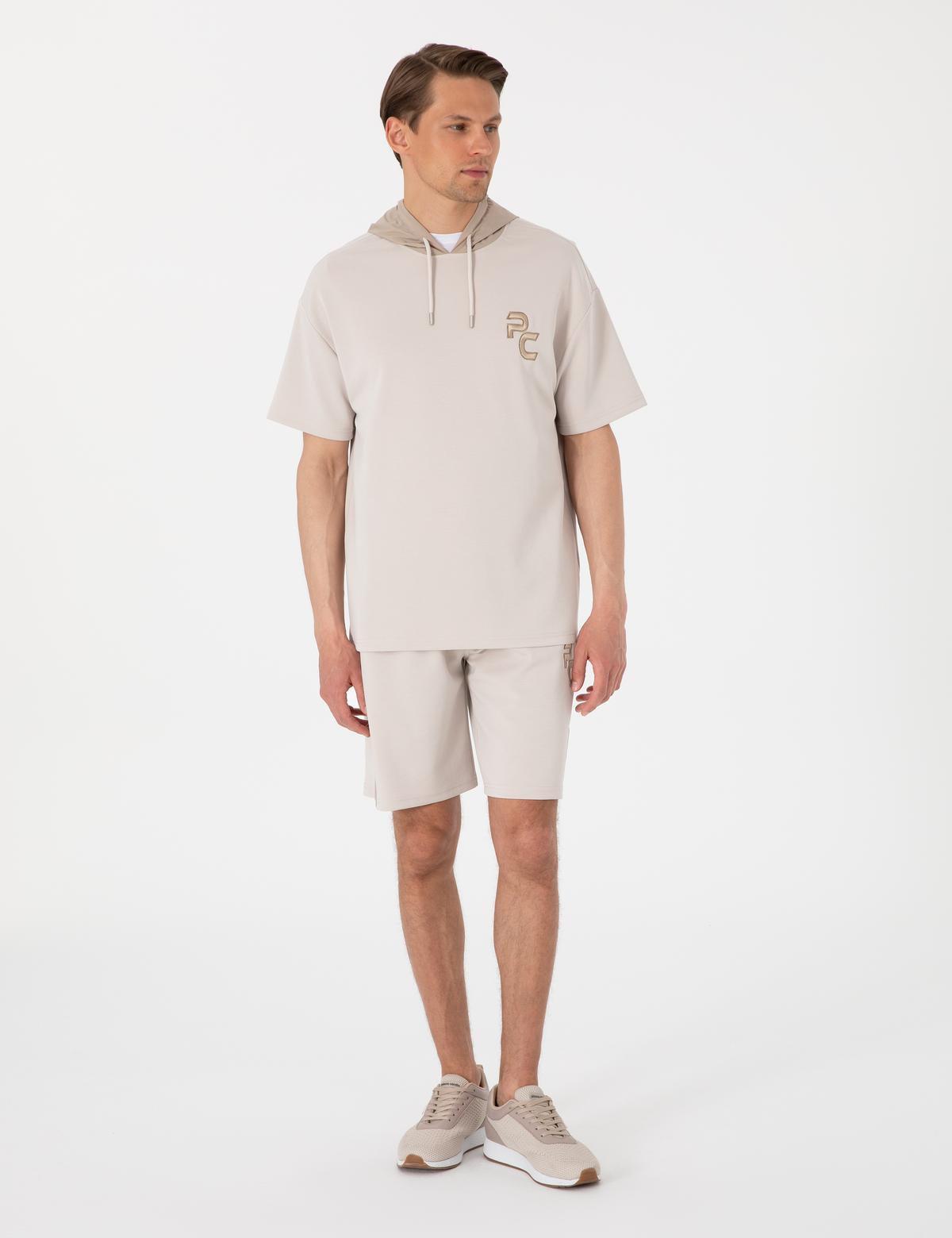 Taş Comfort Fit Modal Kumaş Örme Şort - 50302604018