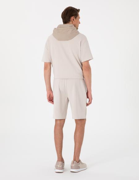 Taş Comfort Fit Modal Kumaş Örme Şort - 50302604018
