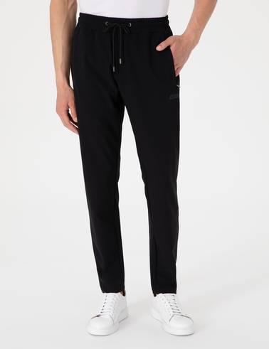 Siyah Regular Fit Eşofman Altı
