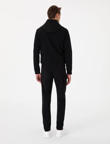 Siyah Regular Fit Eşofman Altı